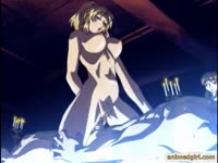 Two hot anime students gets pounded by a huge cock